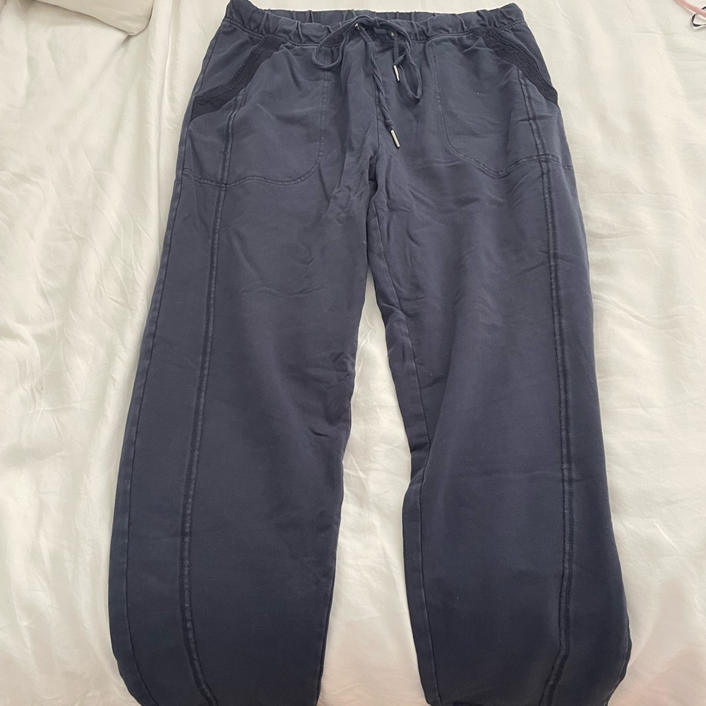 Blue joggers